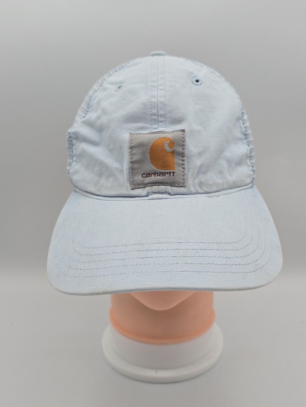 Carhartt Light Blue Solid Mesh Back Adjustable Snapback Hat